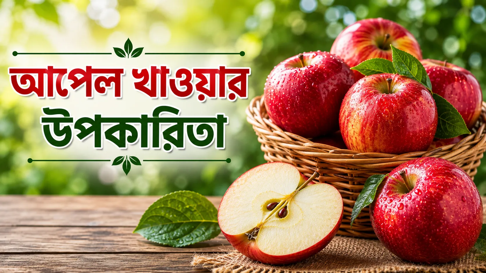 আপেল খাওয়ার উপকারিতা