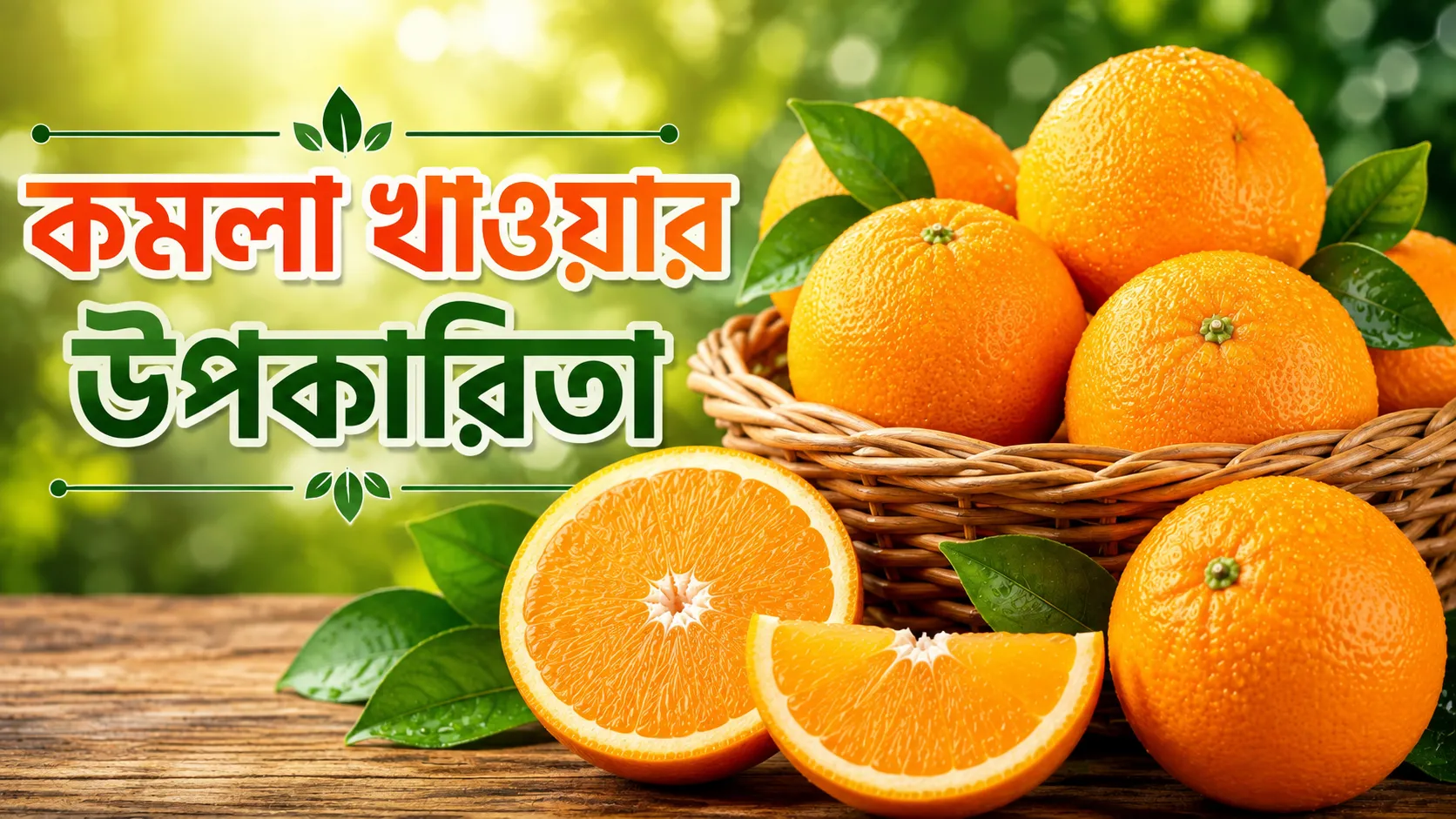 কমলা খাওয়ার উপকারিতা