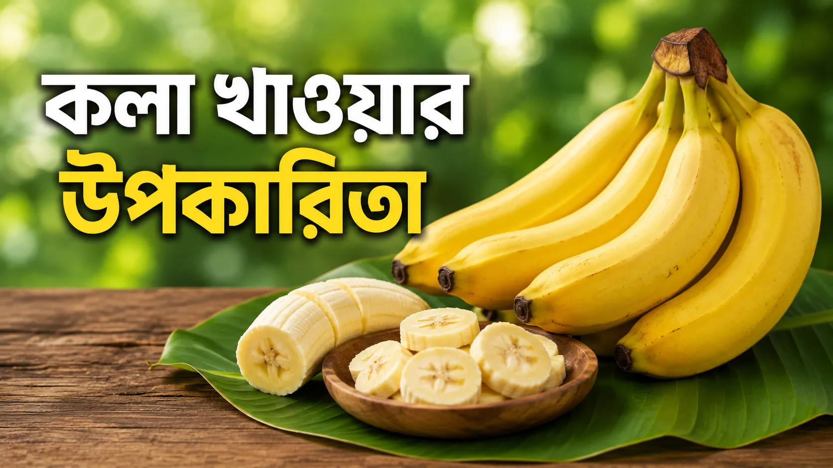 কলা খাওয়ার উপকারিতা