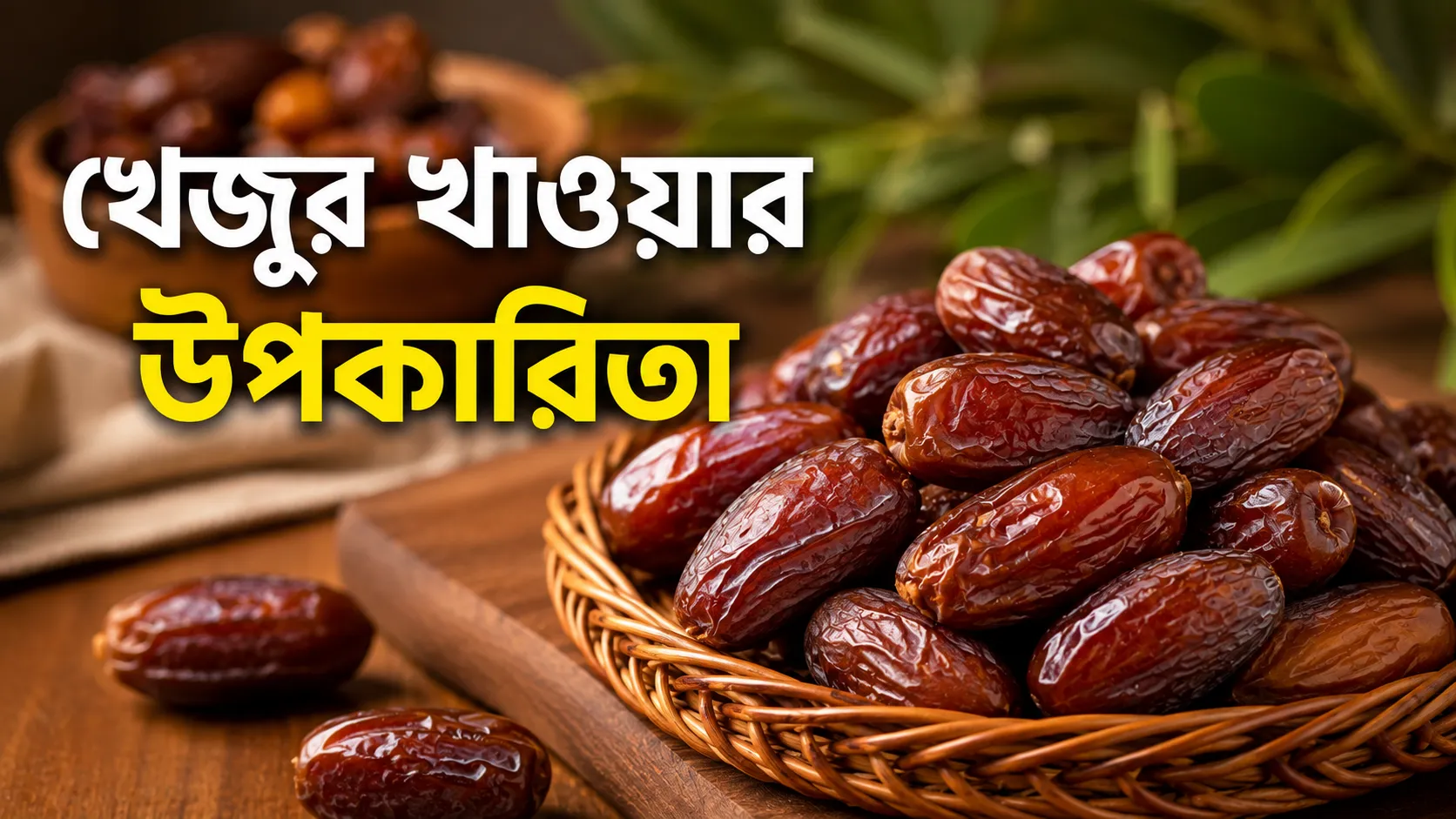 খেজুর খাওয়ার উপকারিতা